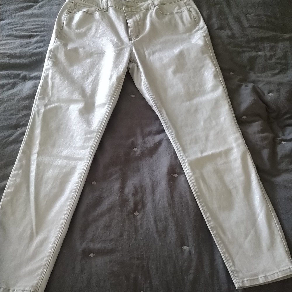 White House Black Market "The Skinny" jeans.